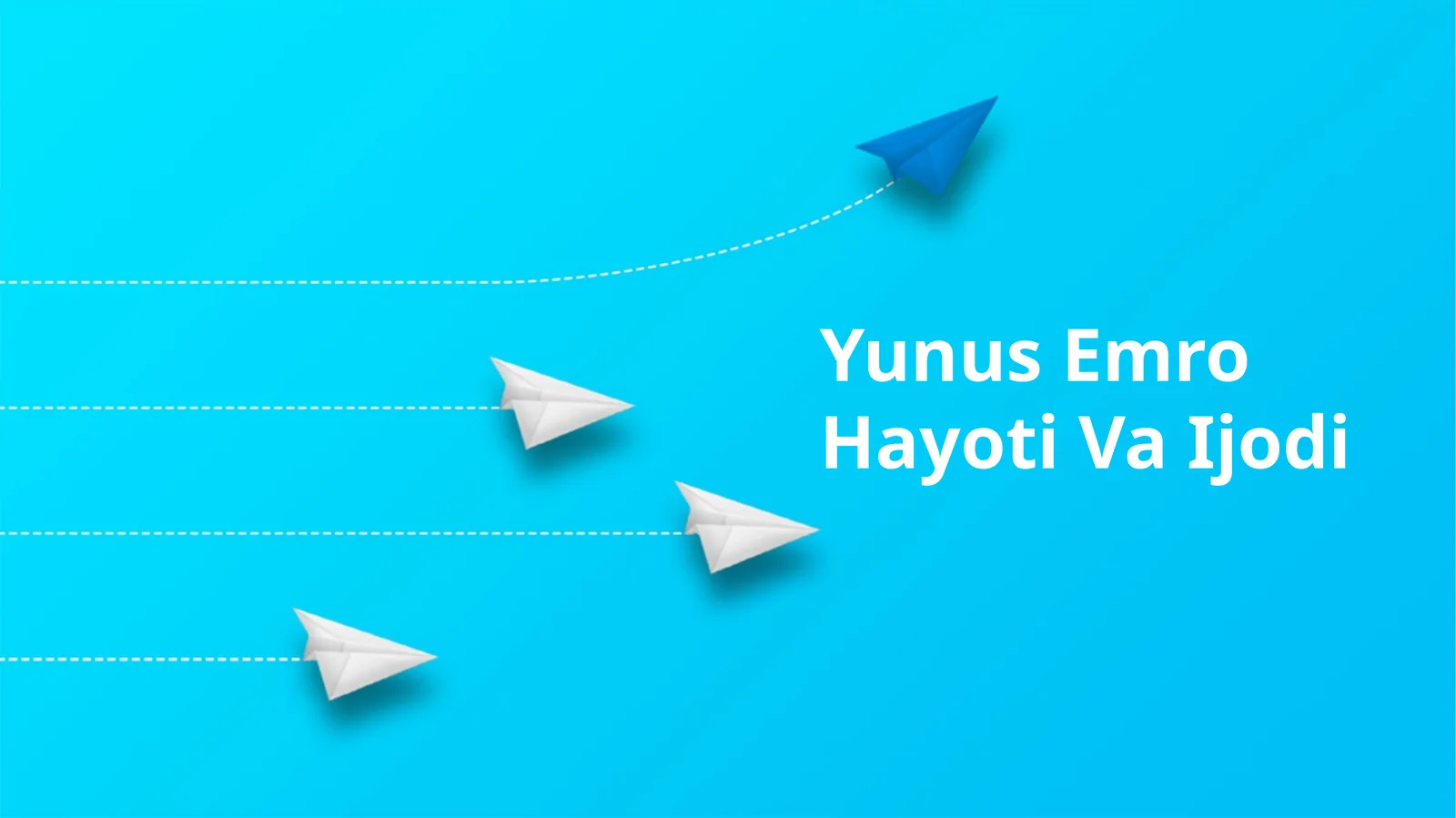 Yunus Emro Hayoti Va Ijodi