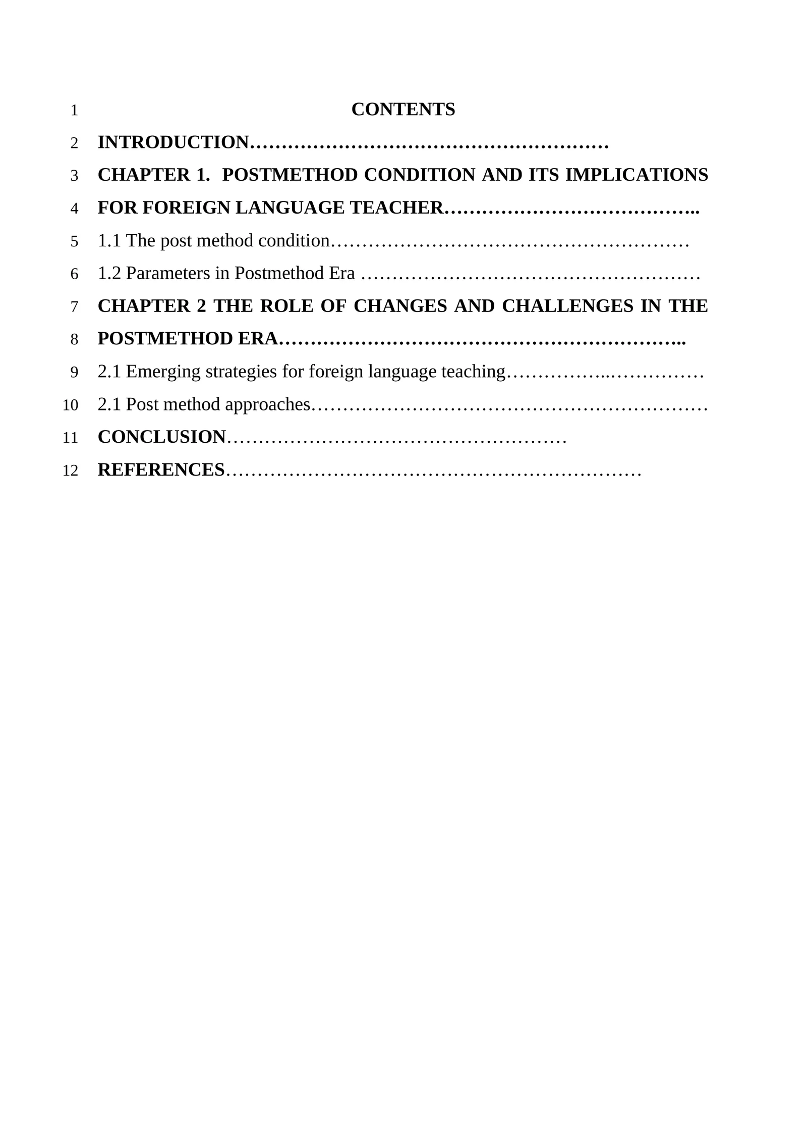 Emerging strategies for foreign language teaching