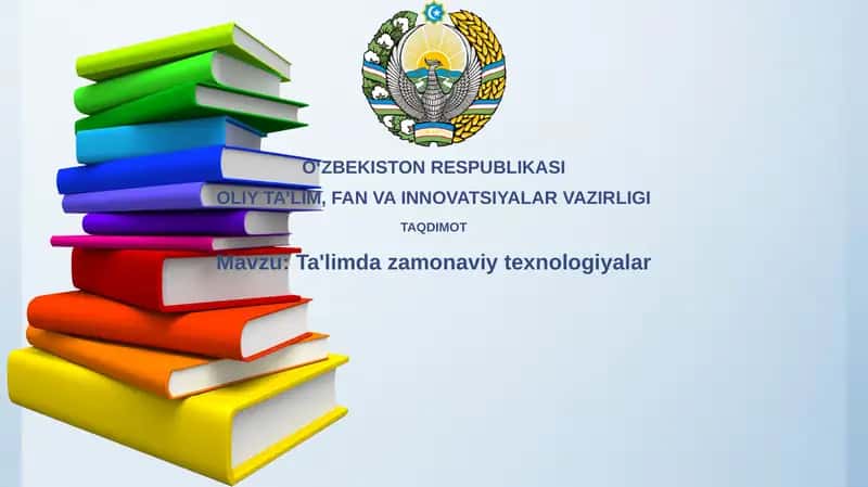 Ta'limdagi zamonaviy texnologiyalar