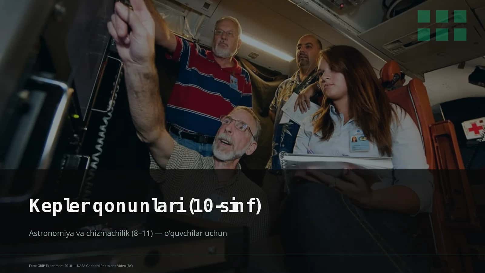 Kepler qonunlari (10-sinf)