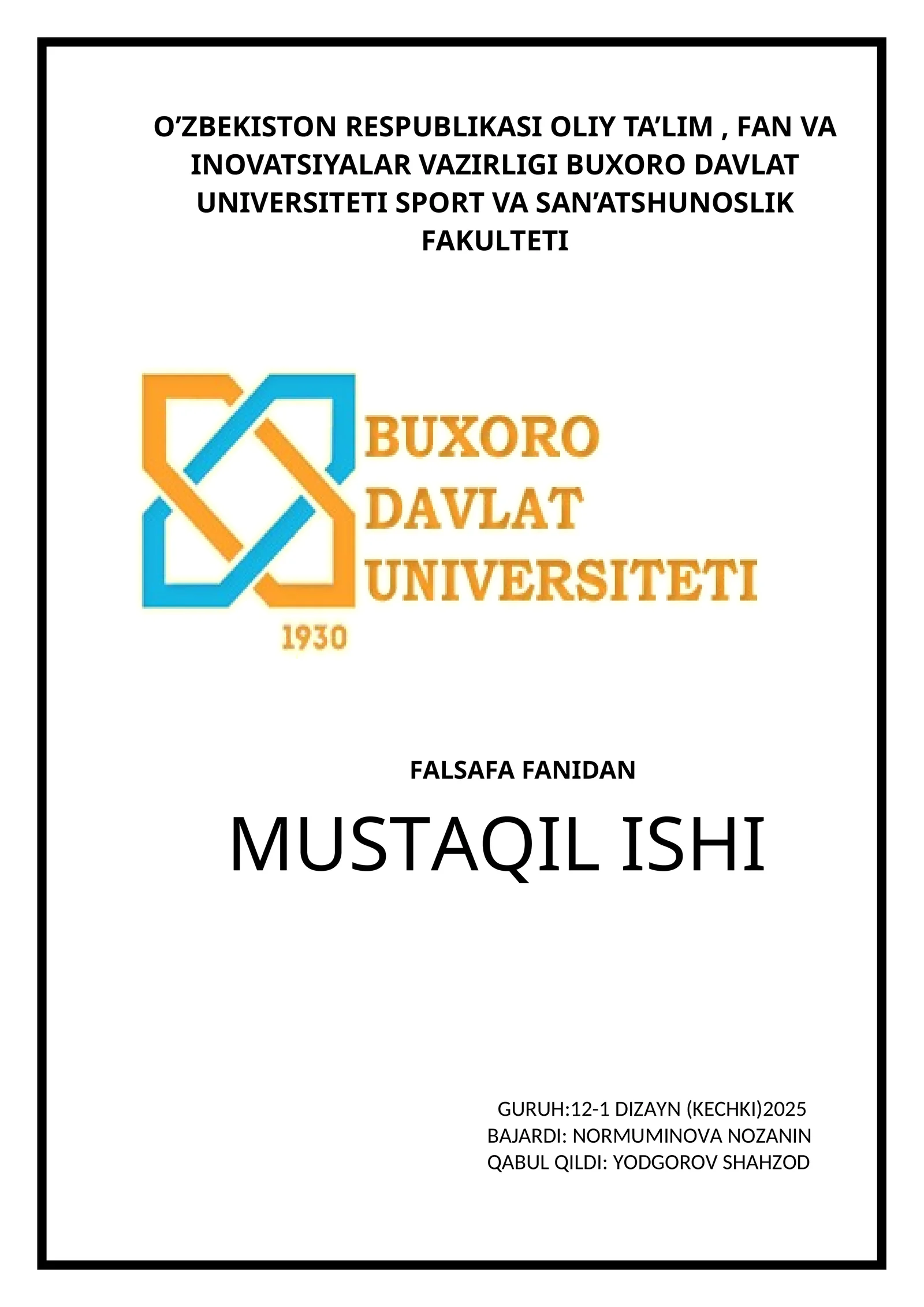 Bilish falsafasi (gnoseologiya)