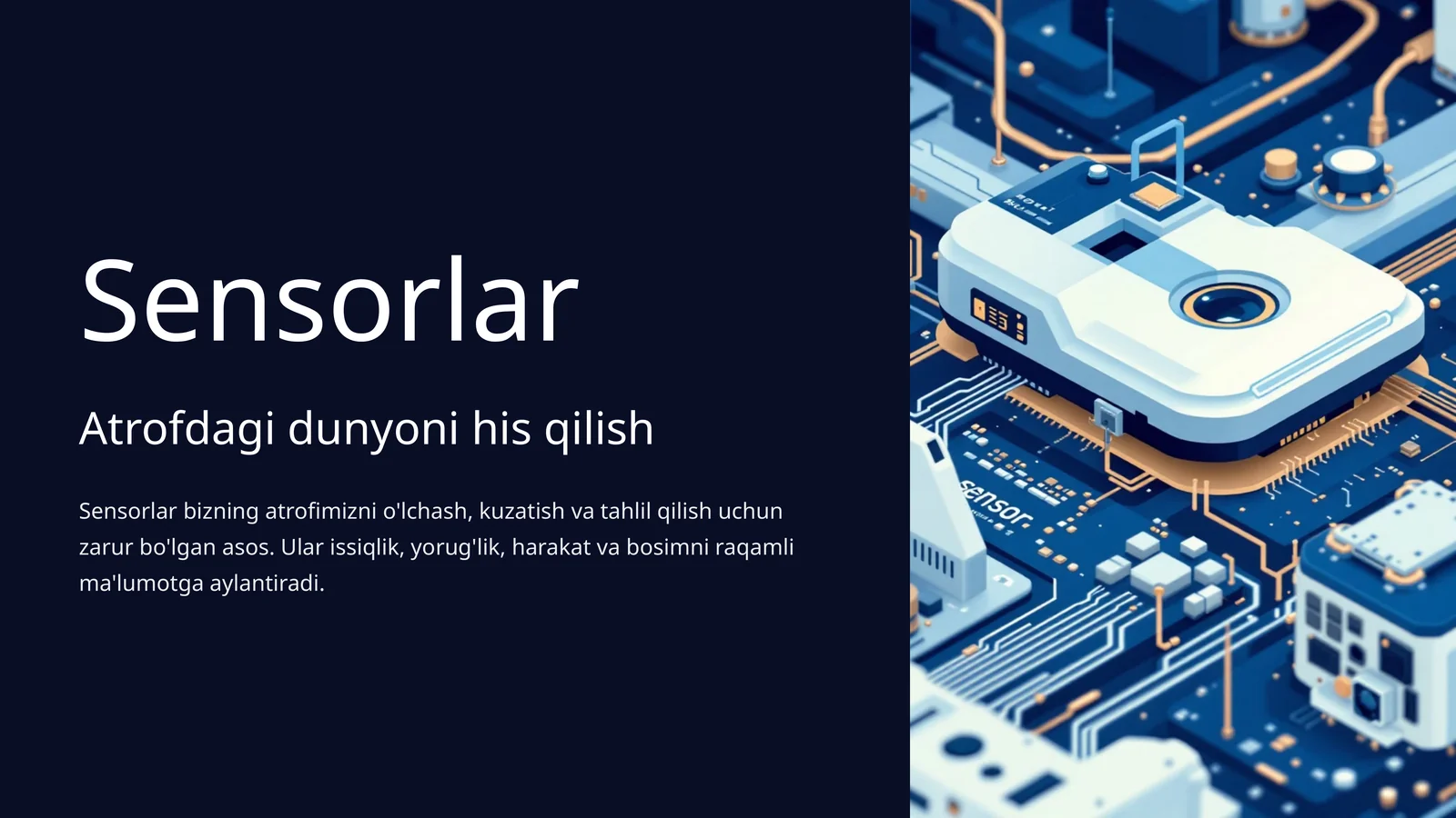 Sensorlar