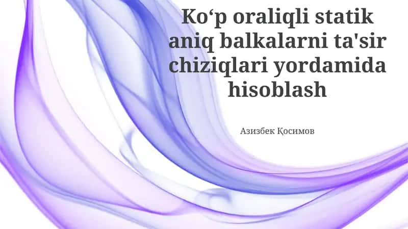 Ko'p Qanotli Nurli Tirgaklar