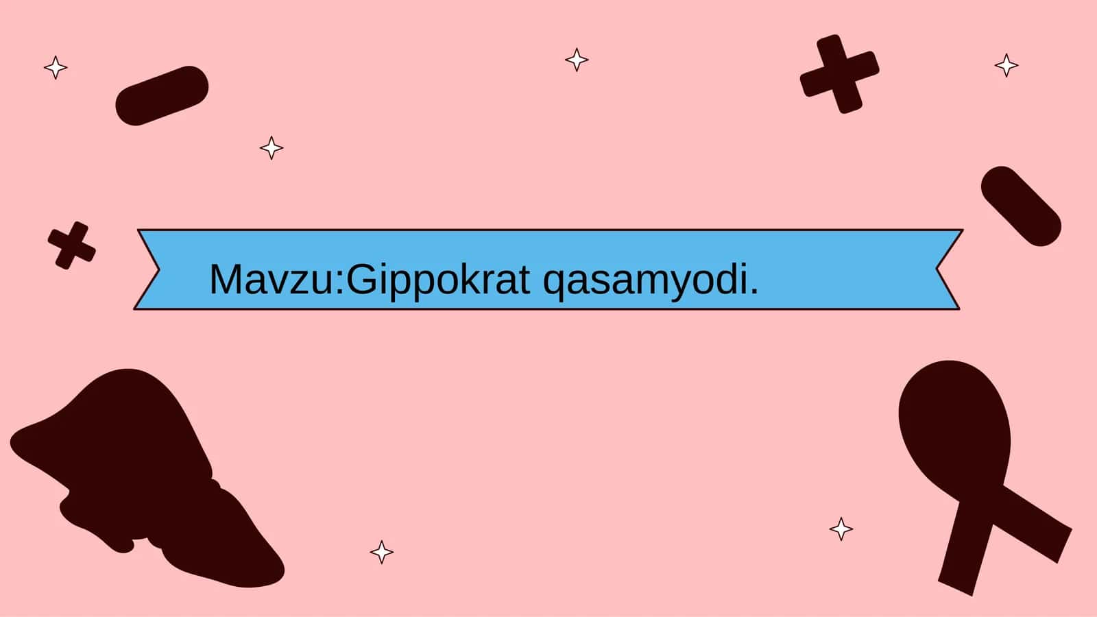 Gippokrat qasamyodi
