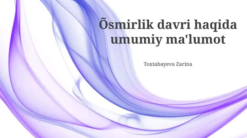 Muvaffaqiyatli oʻsmirlik uchun maslahatlar