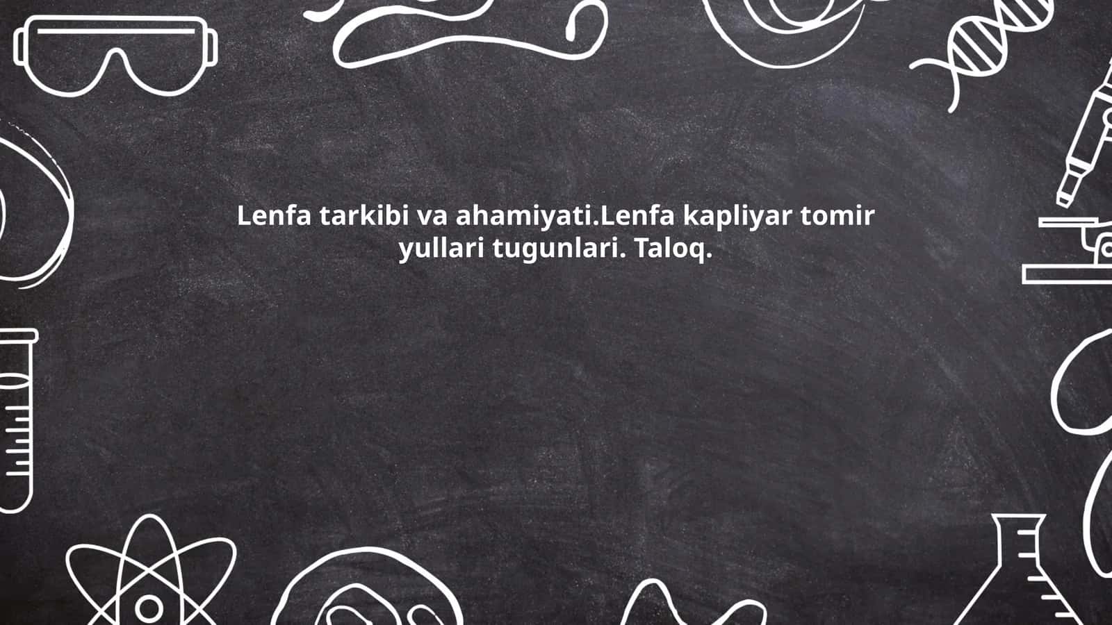 Lenfa tizimi