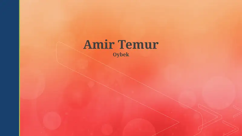Amir Temur