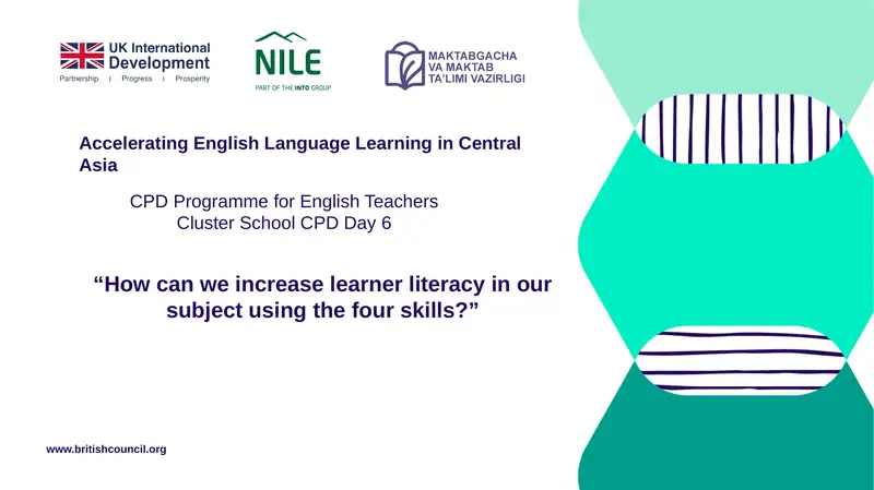 Cluster School CPD Day 6
