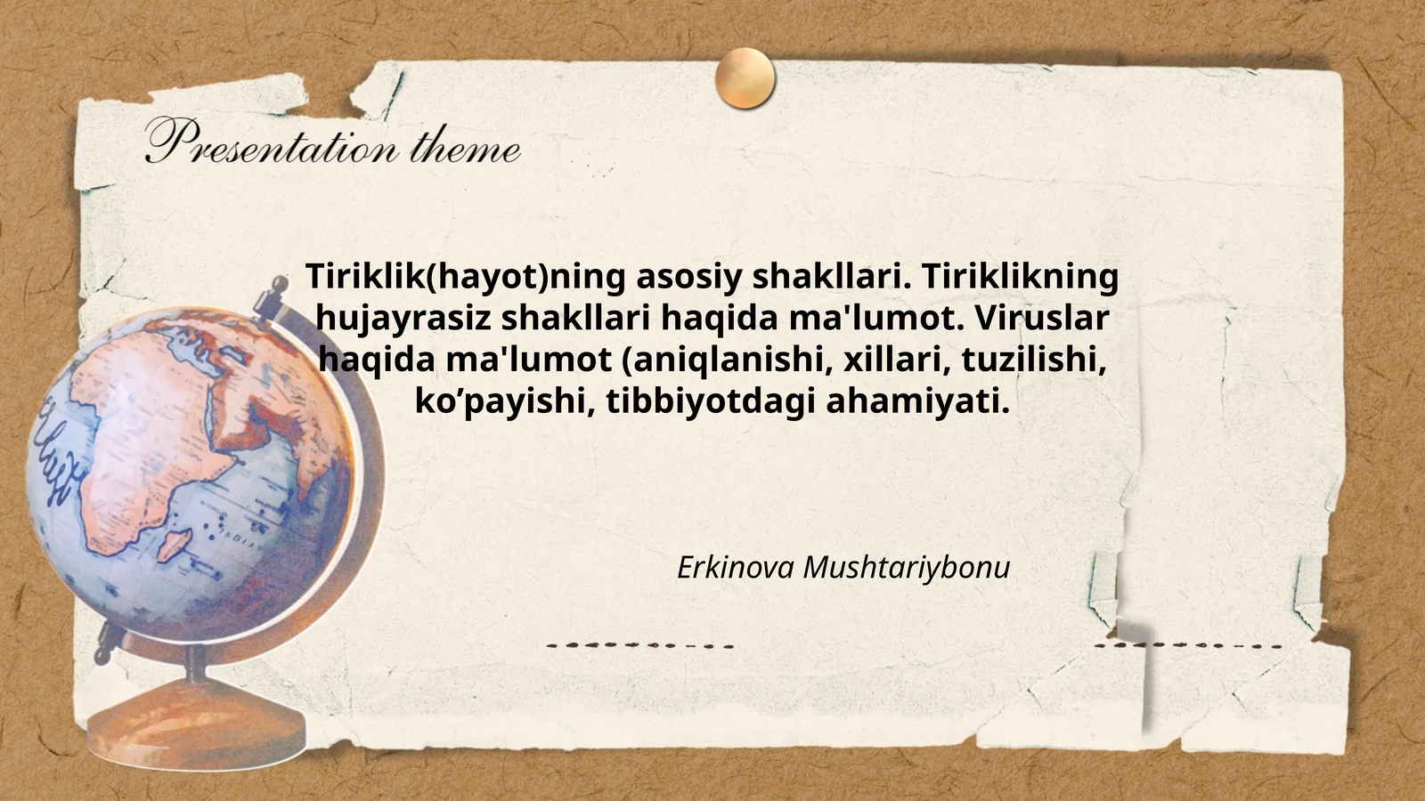 Viruslar haqida ma'lumot