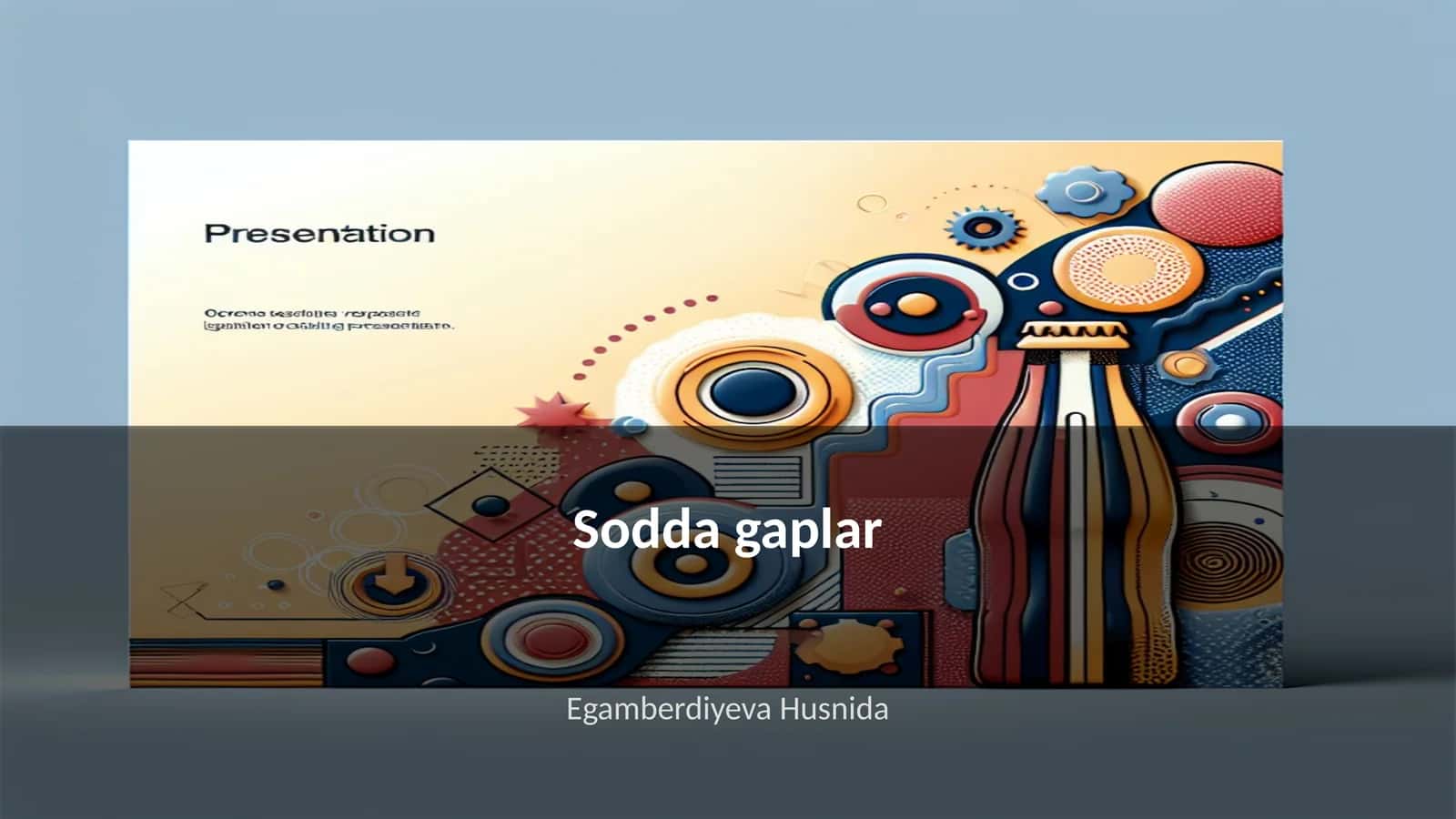 Sodda gaplar