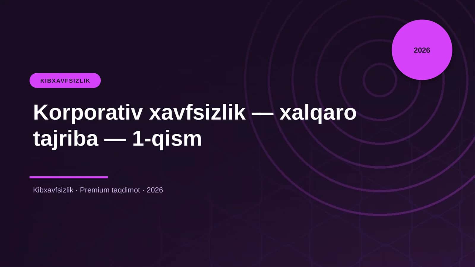 Korporativ xavfsizlik