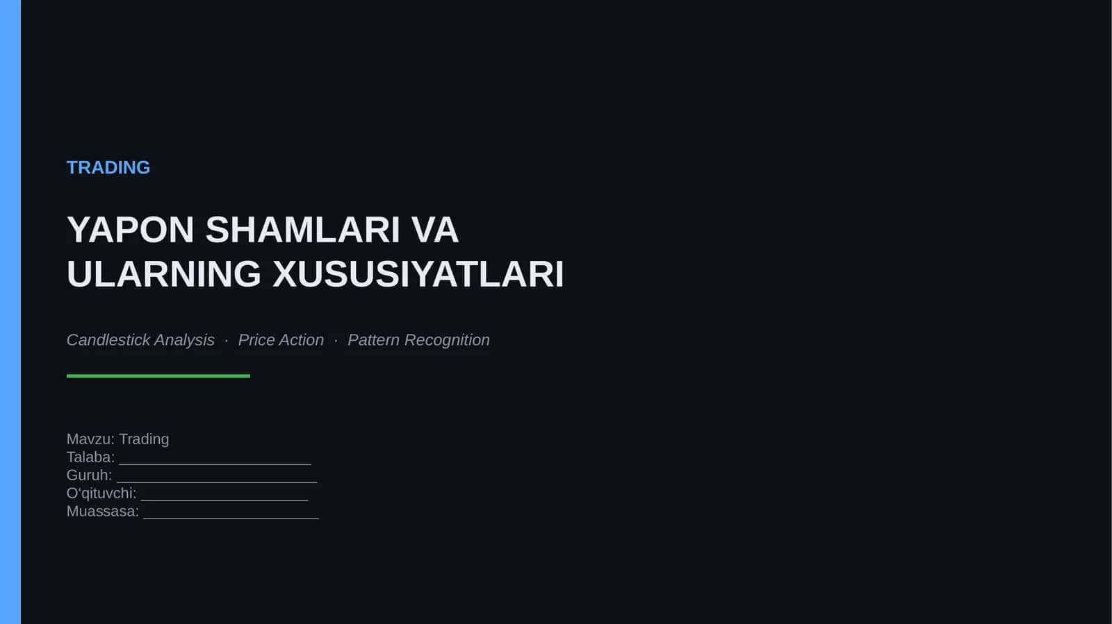 YAPON SHAMLARI VA ULARNING XUSUSIYATLARI