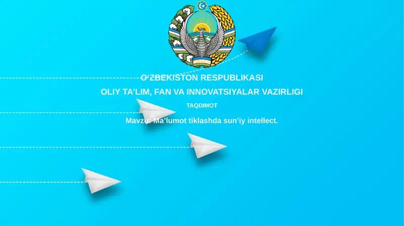 Sun'iy Intellekt va Ma'lumotlarni Tiklash