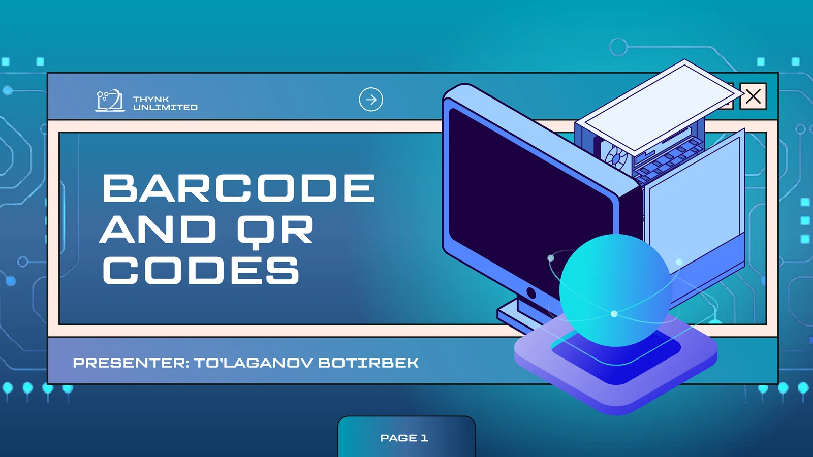 BARCODE AND QR CODES