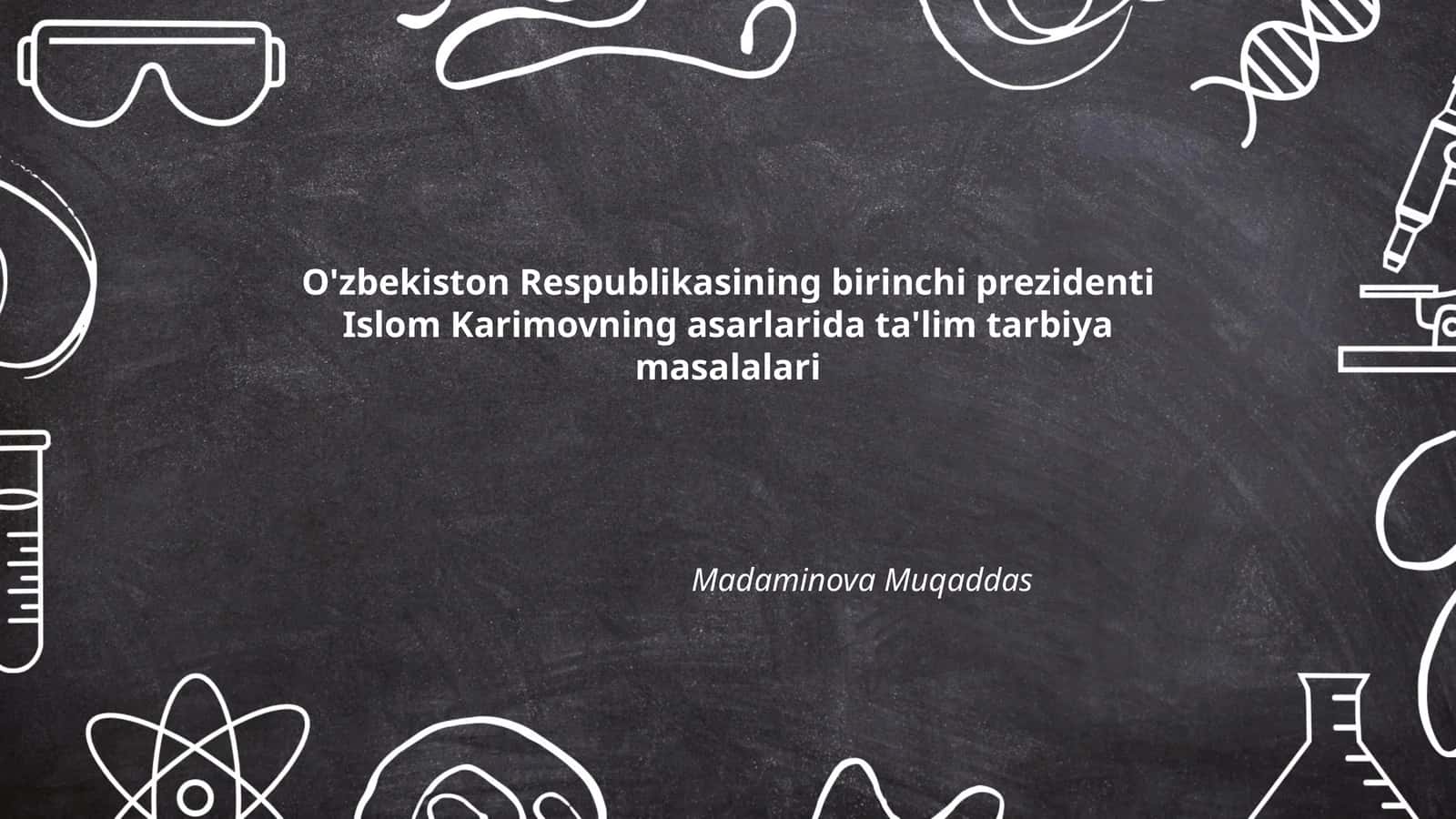 Ta'limning milliy asoslari