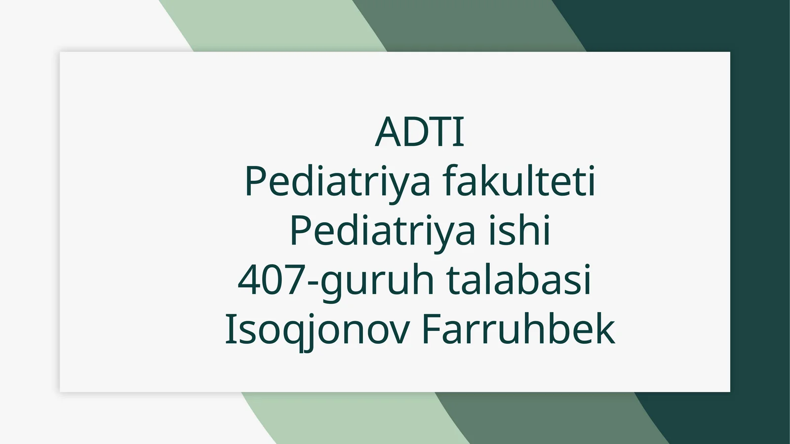 Psevdogipoparaterioz etiologiyasi, patogenezi, klinikasi, davolash usullari