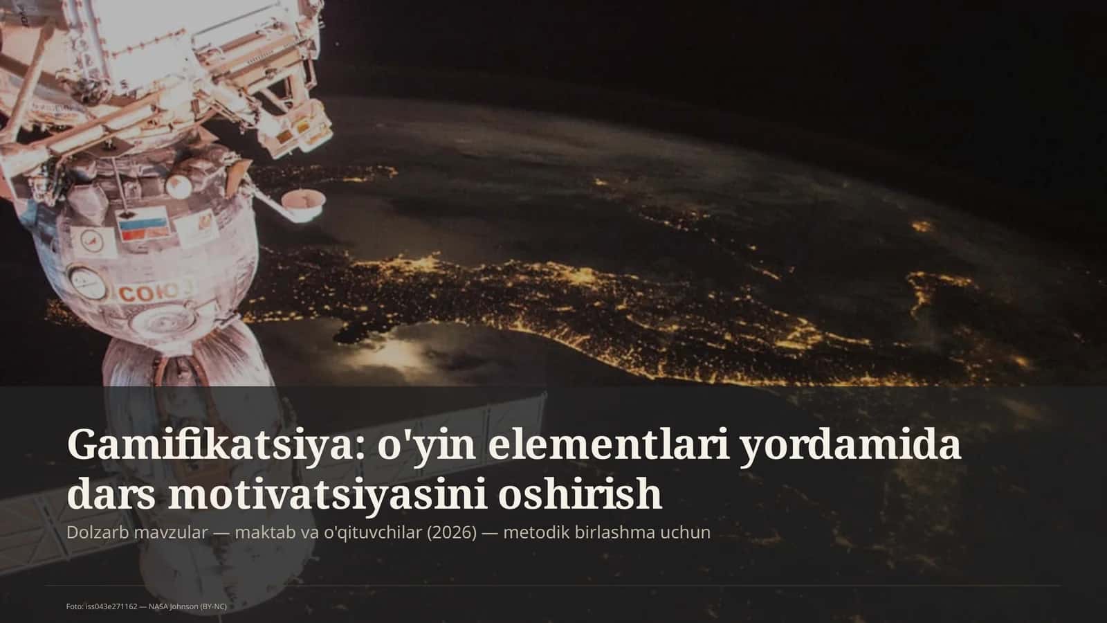 Gamifikatsiya: o'yin elementlari yordamida dars motivatsiyasini oshirish