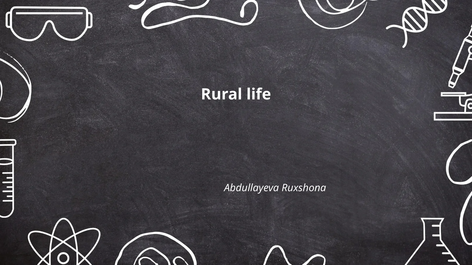 Rural life