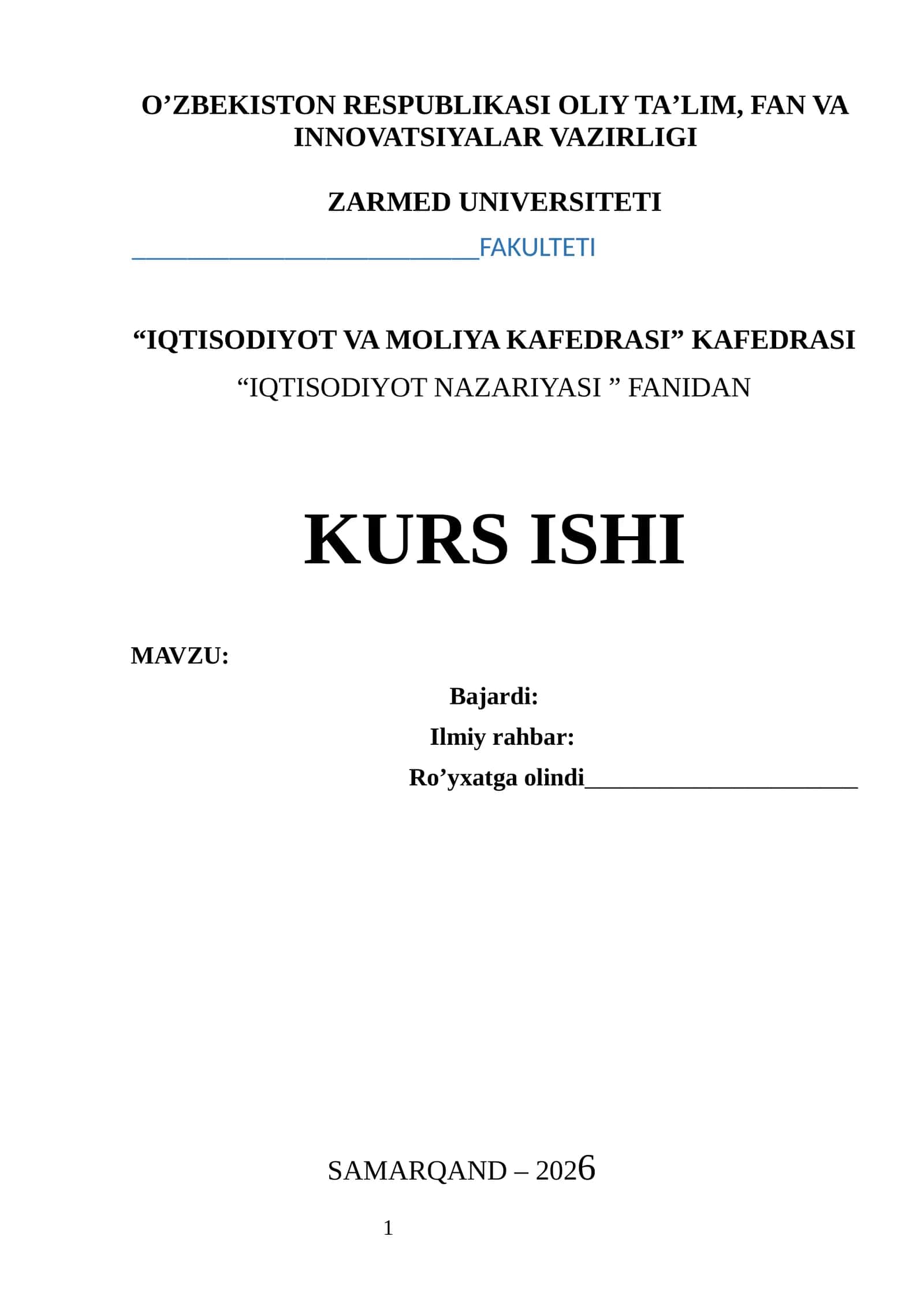 DAROMADLAR TENGSIZLIGINI BAHOLASH USULLARI