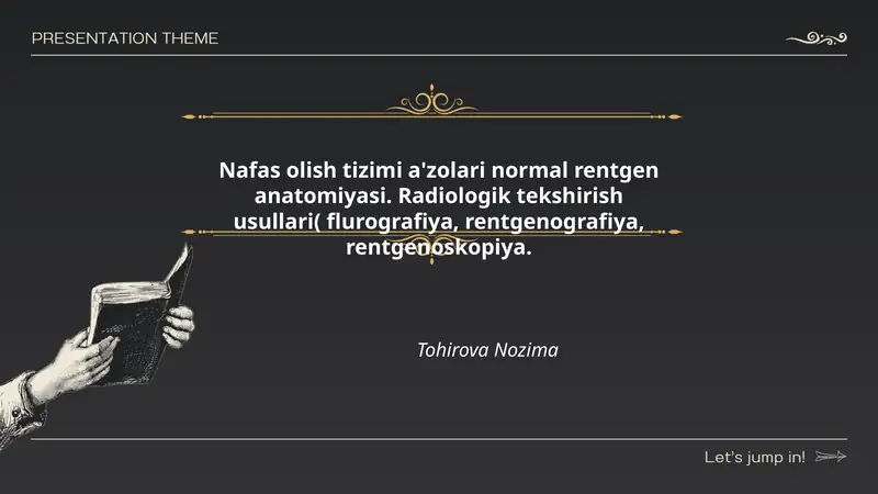 Radiologik tekshirish usullari