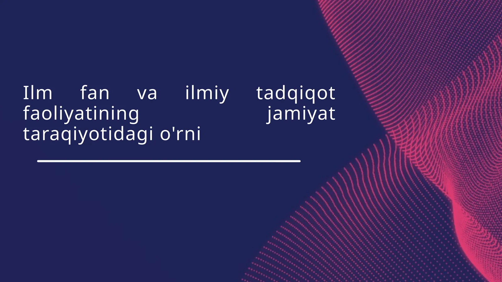 Ilmiy-tadqiqot