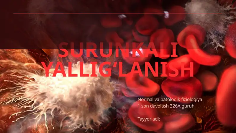 SURUNKALI YALLIG'LANISH