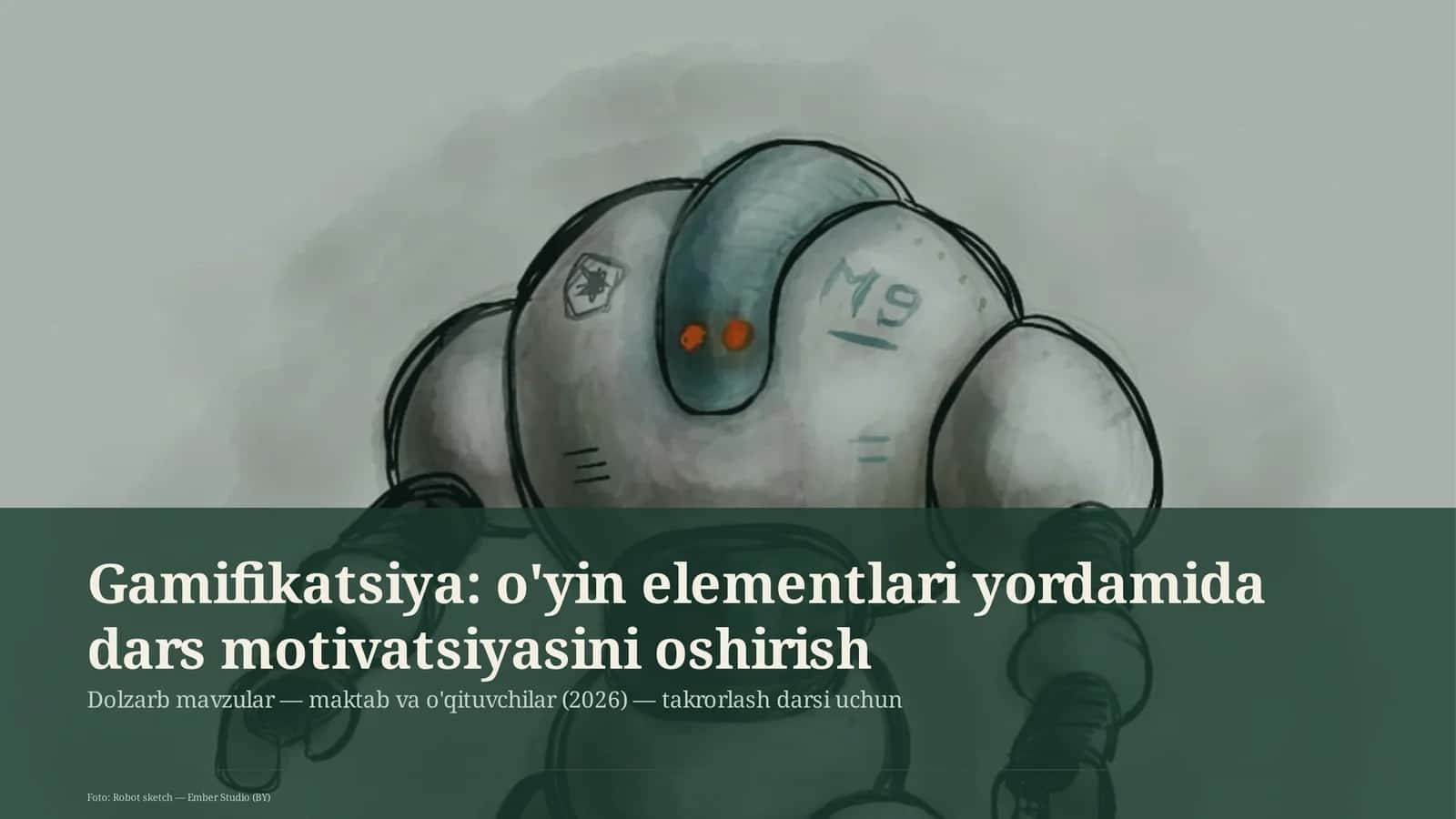 Gamifikatsiya: o'yin elementlari yordamida dars motivatsiyasini oshirish