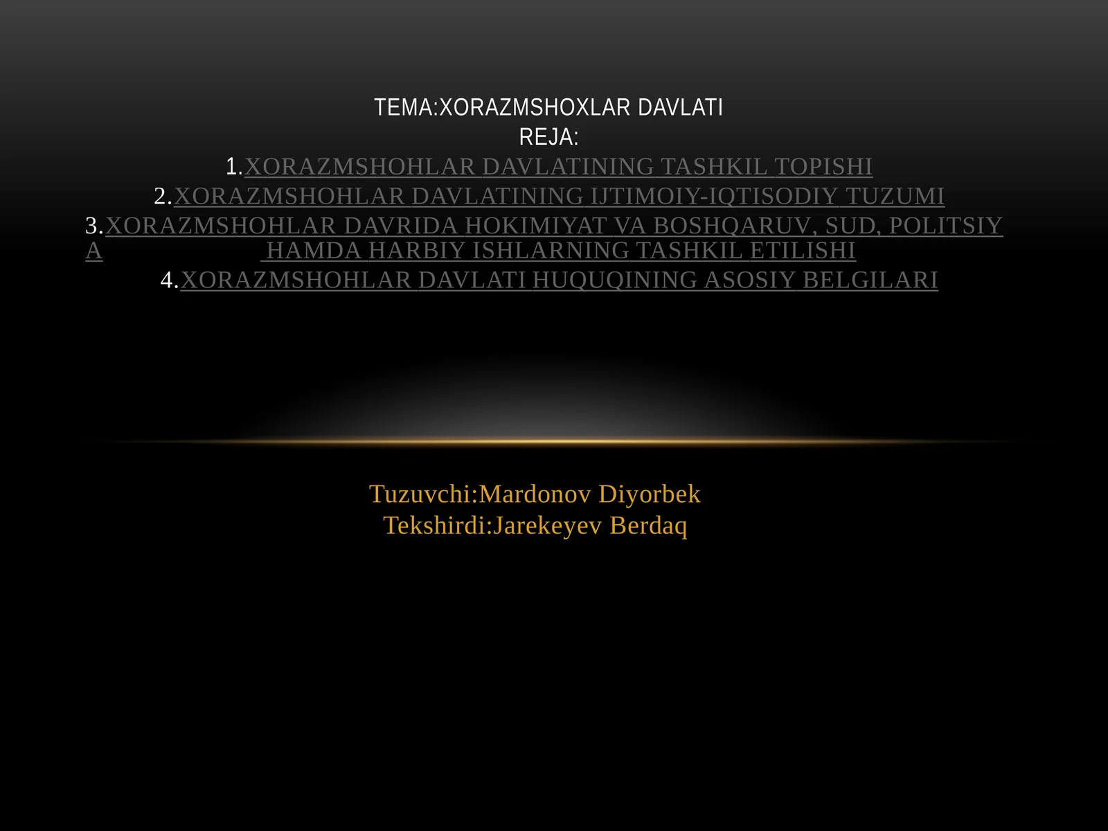 Xorazm shohlar davlati