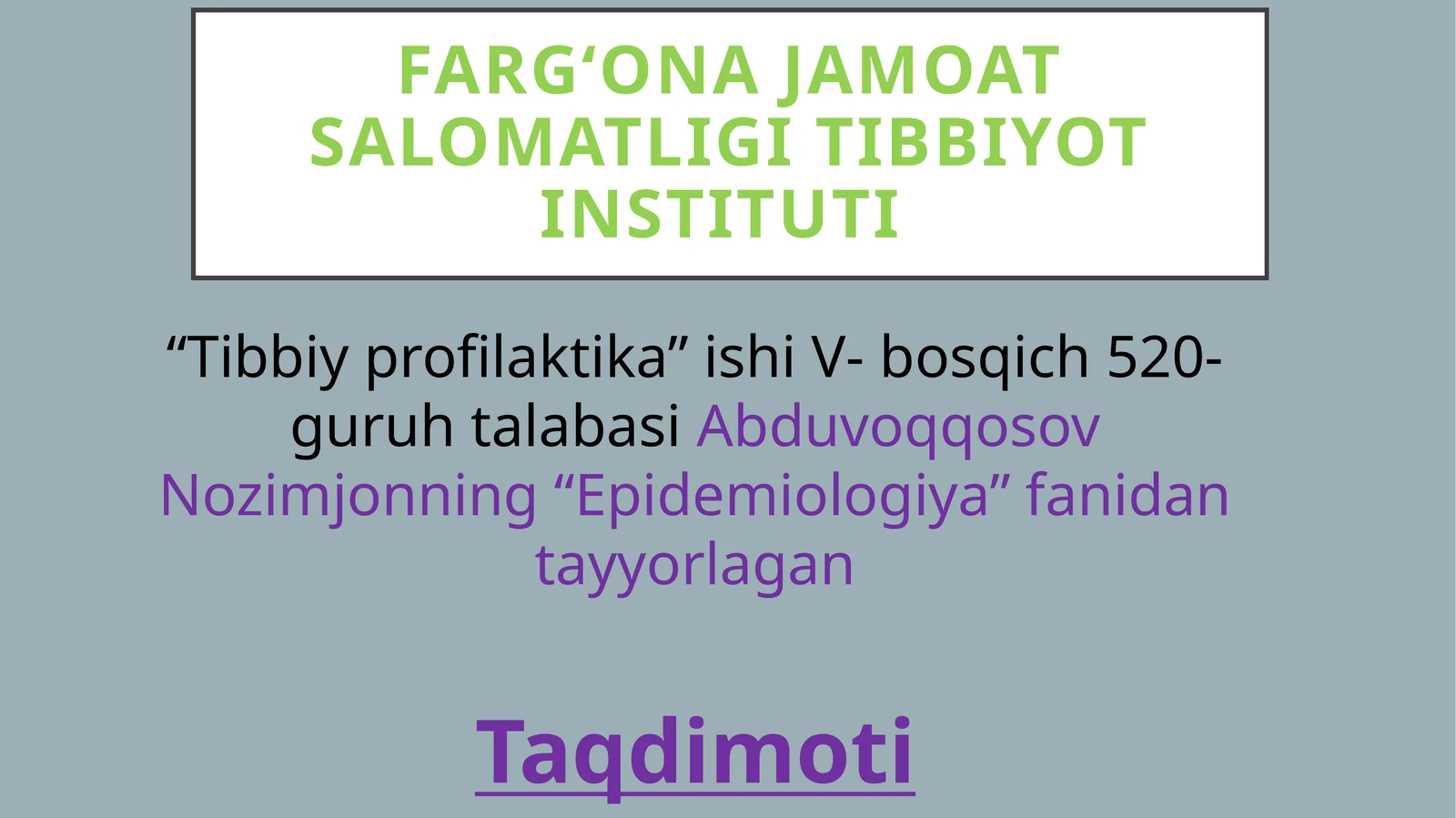 Covid-19pandemiyasihaqida