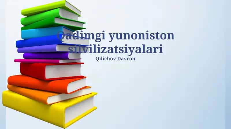 Qadimgi yunoniston silvilizatsiyalari