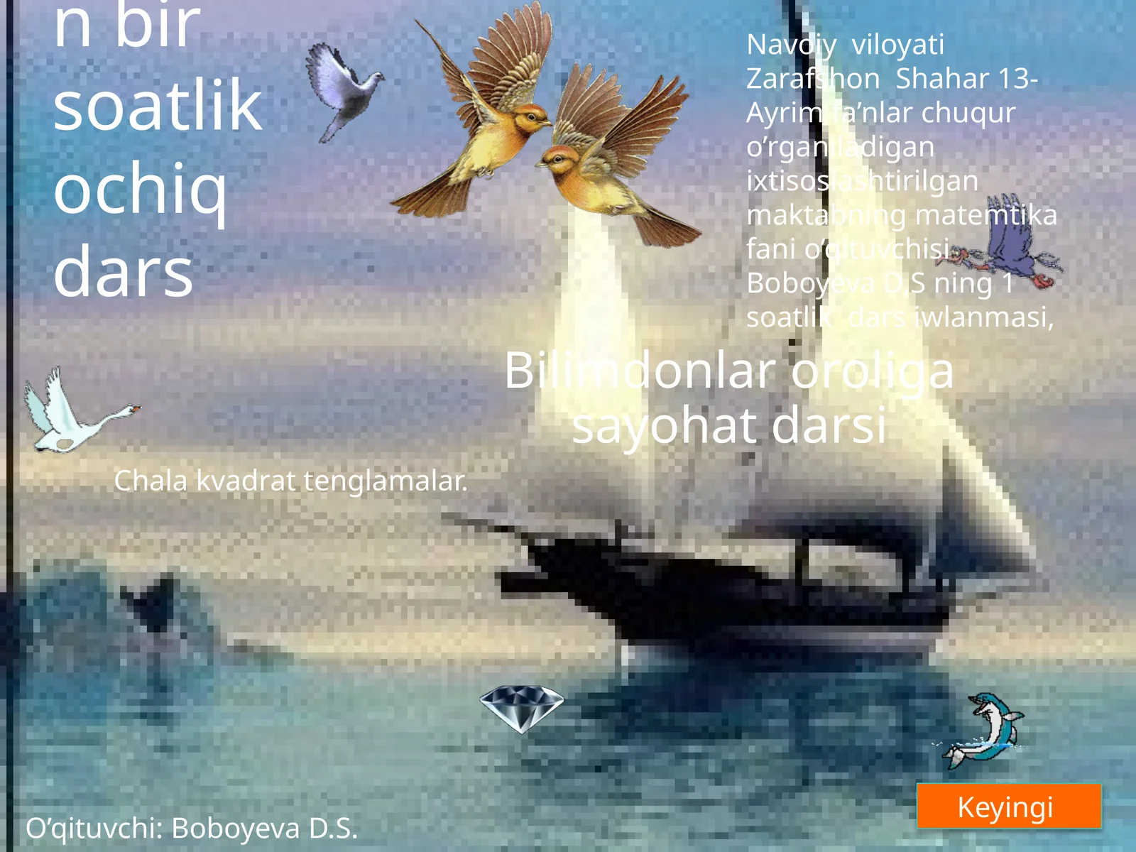 Chala kvadrat tenglamalari