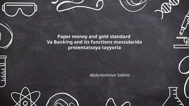 Paper money and gold standard