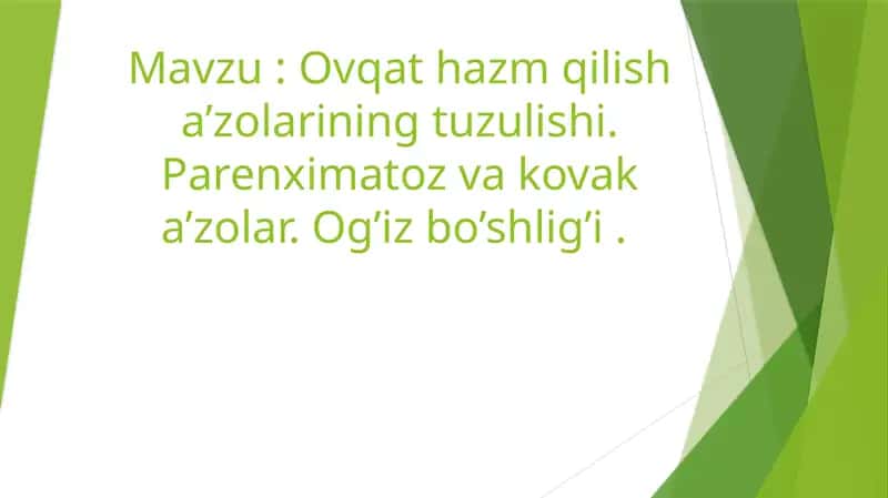 Hazma’zolari Tuzilishi