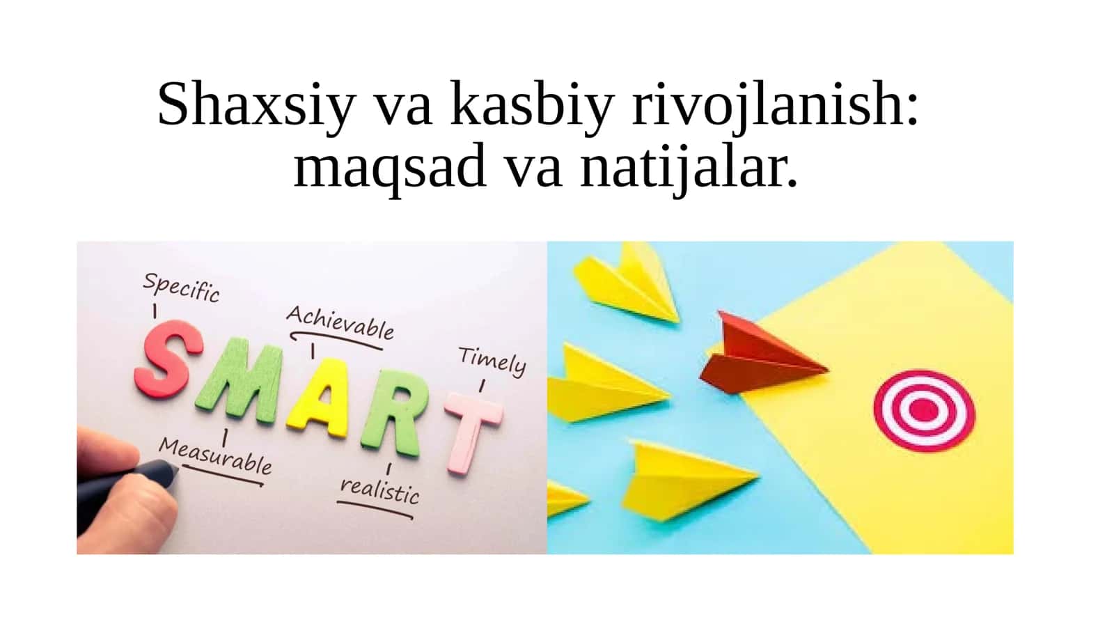 Shaxsiy rivojlanish