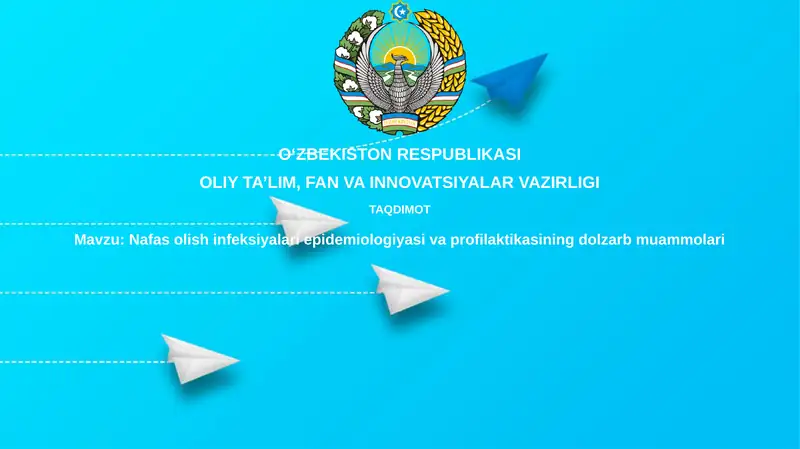 Nafasolish infeksiyalarining epidemiologiyasi va profilaktikasi