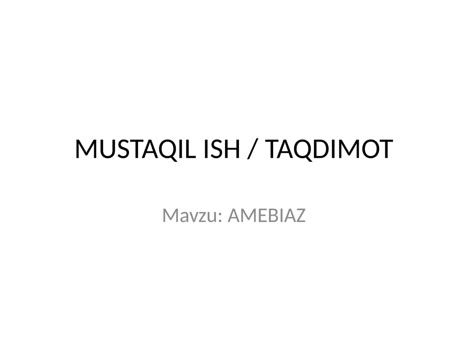 AMEBIAZ
