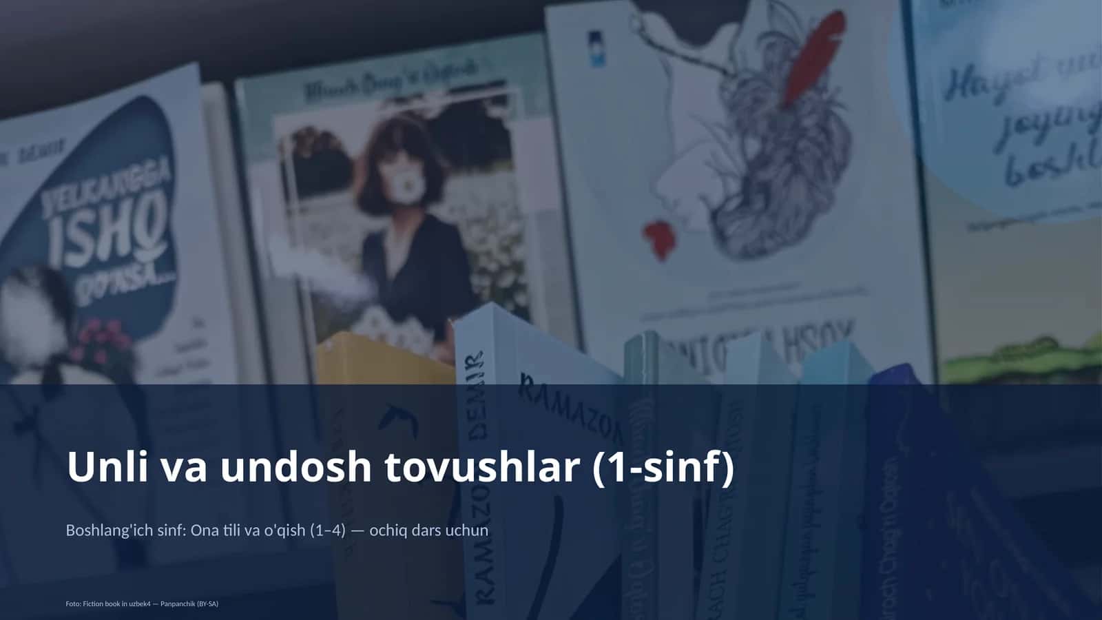 Boshlang'ich sinf: Ona tili va o'qish (1–4)