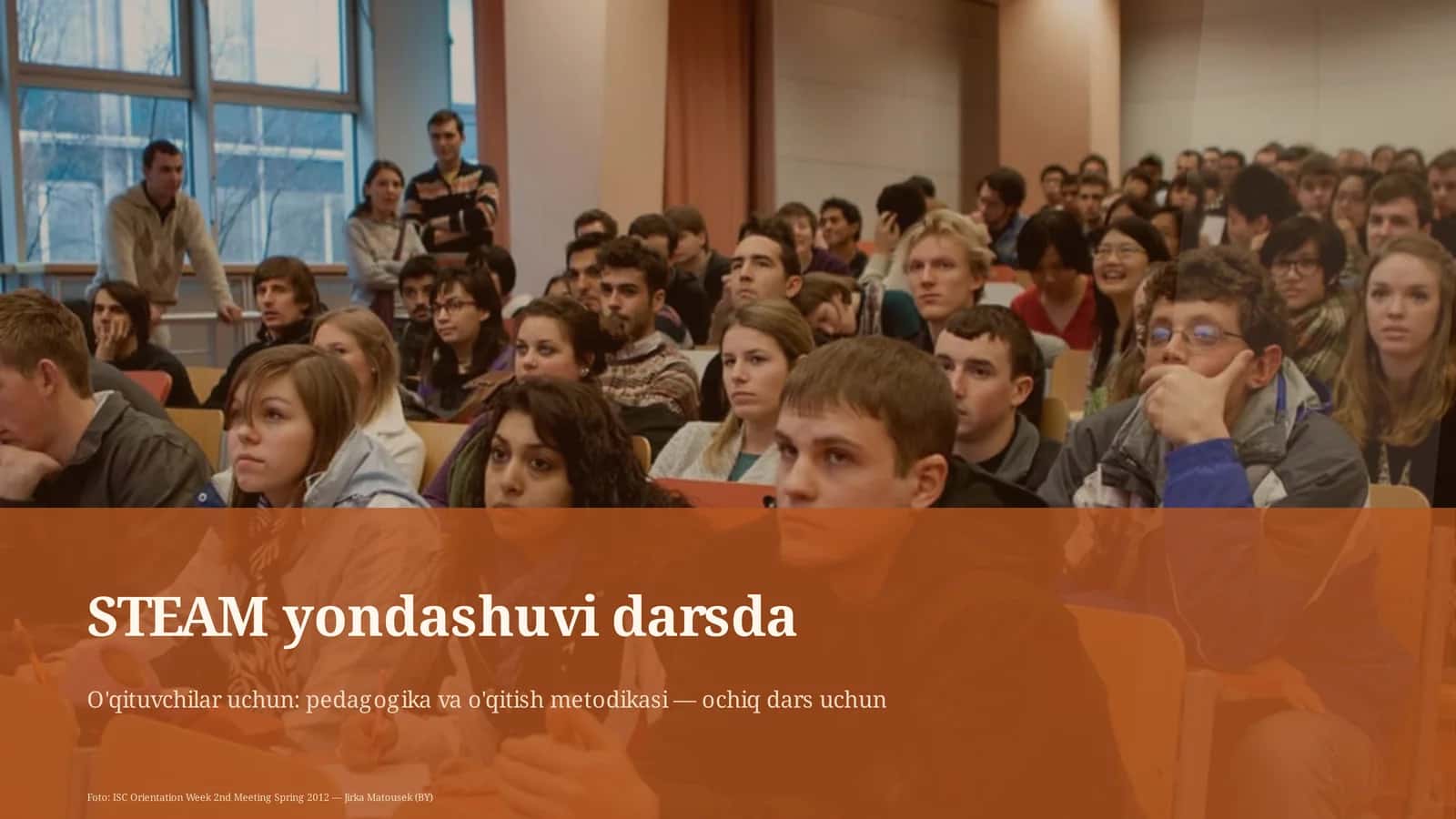 STEAM yondashuvi darsda