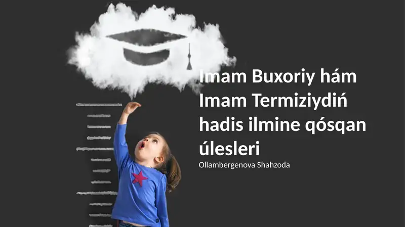 Sahih al-Bukhari ha'm Sunan al-Tirmidhi: Toplamlardin' Analizi