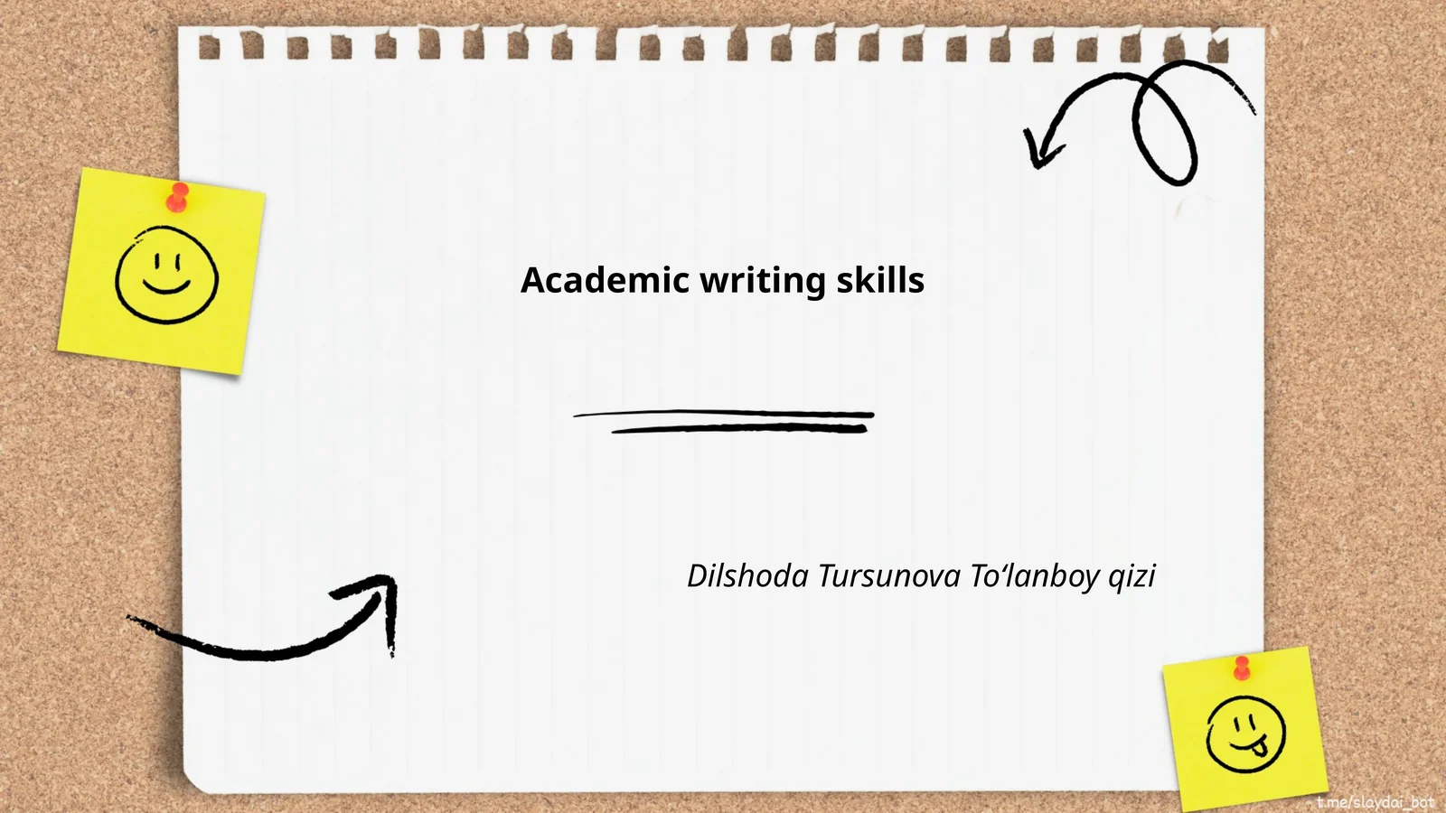 Akademik yozish ko'nikmalari