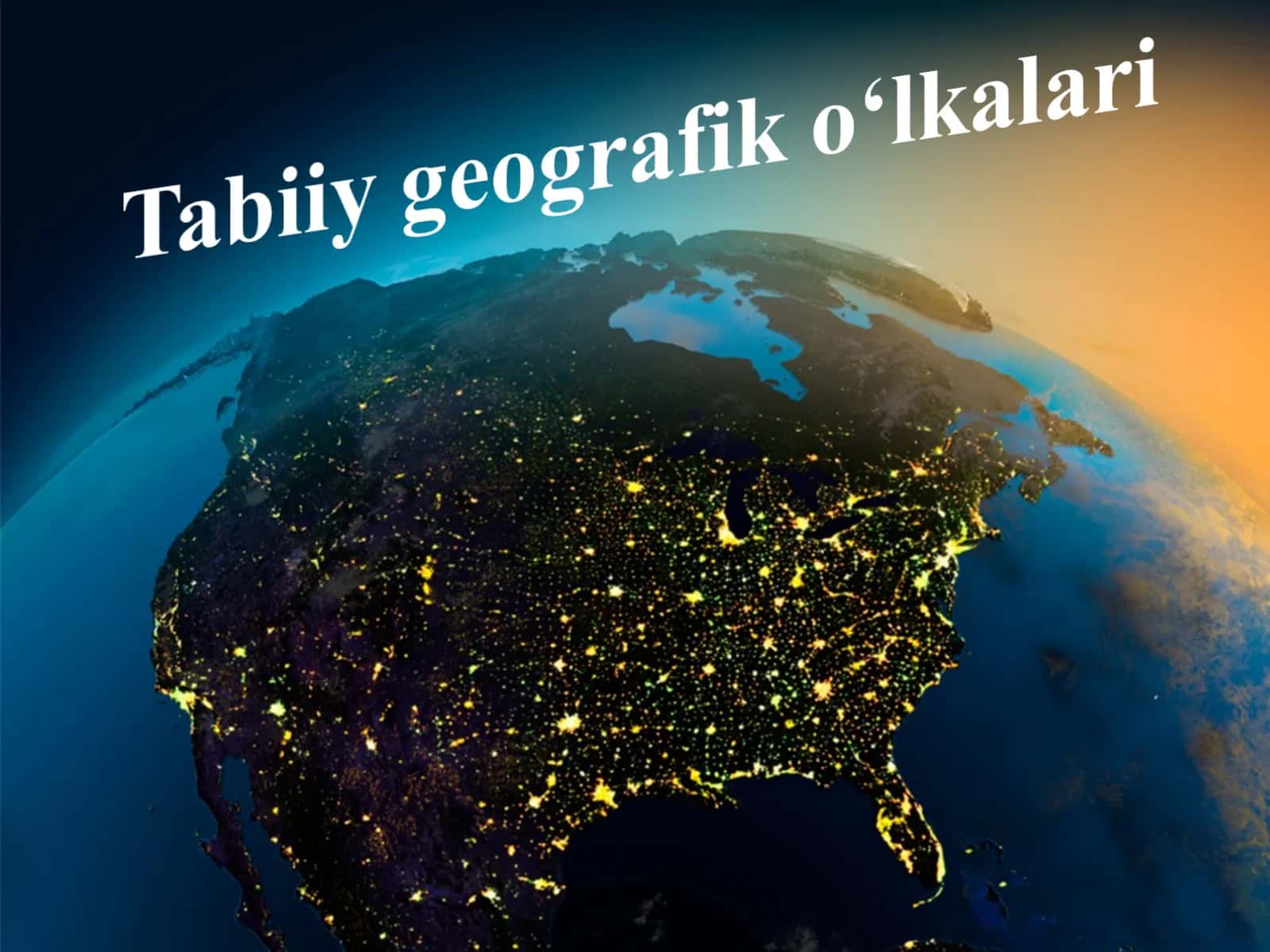 Shimoliy Afrika tabiiy sharoiti