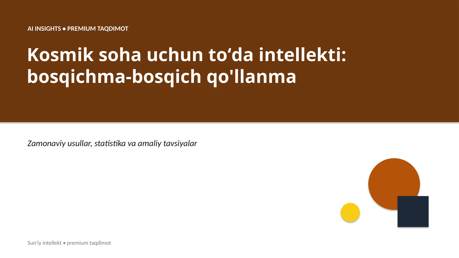 Premium Taqdimot