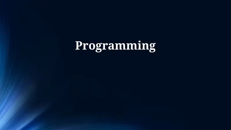 Core Programming Principles