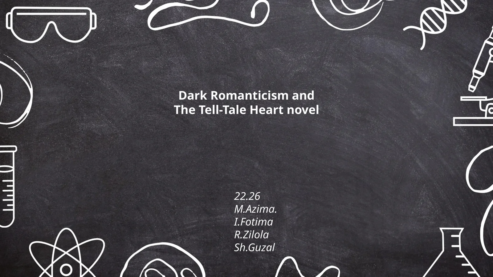 Dark Romanticism and The Tell-Tale Heart novel