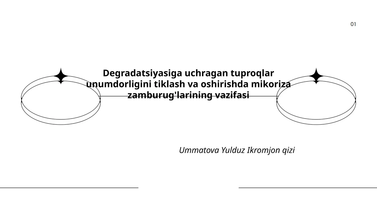 Tuproqlar unumdorligini tiklash va oshirish
