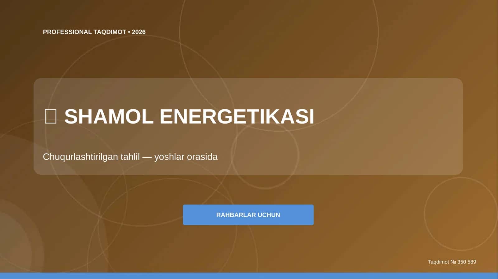 SHAMOL ENERGETIKASI