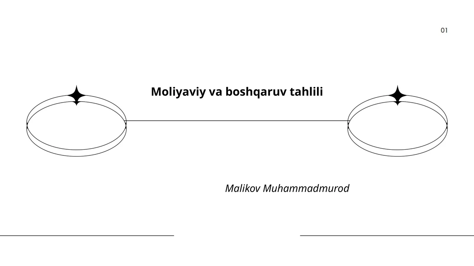 Moliyaviy va boshqaruv tahlili