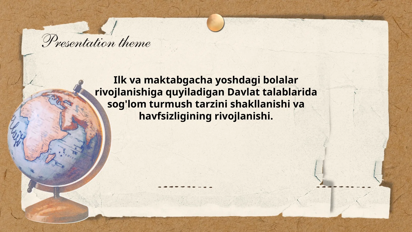 Ilk yoshdagi bolalarda sog'lom ovqatlanish odatlari