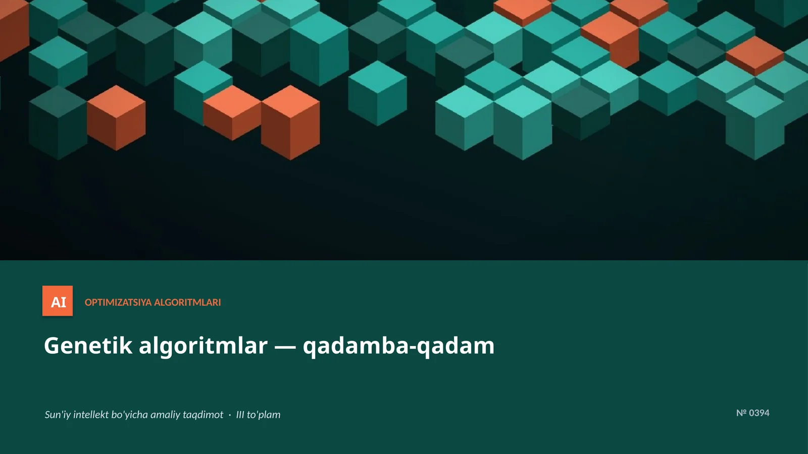 Genetik algoritmlar