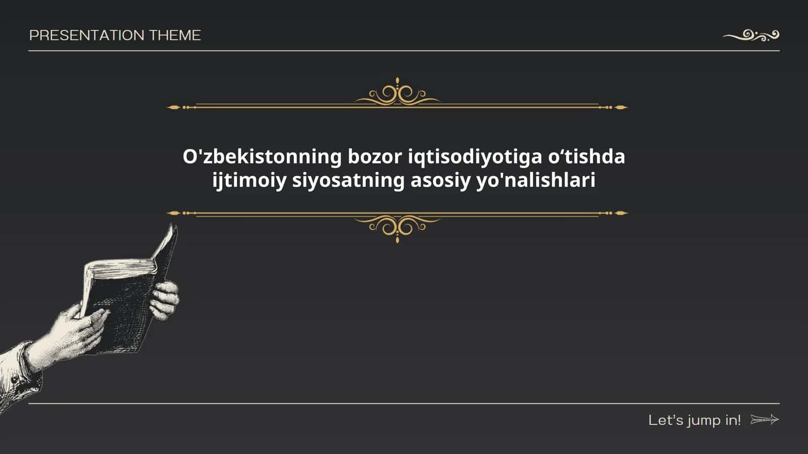 O'zbekistonning bozor iqtisodiyotiga oʻtishda ijtimoiy siyosatning asosiy yo'nalishlari